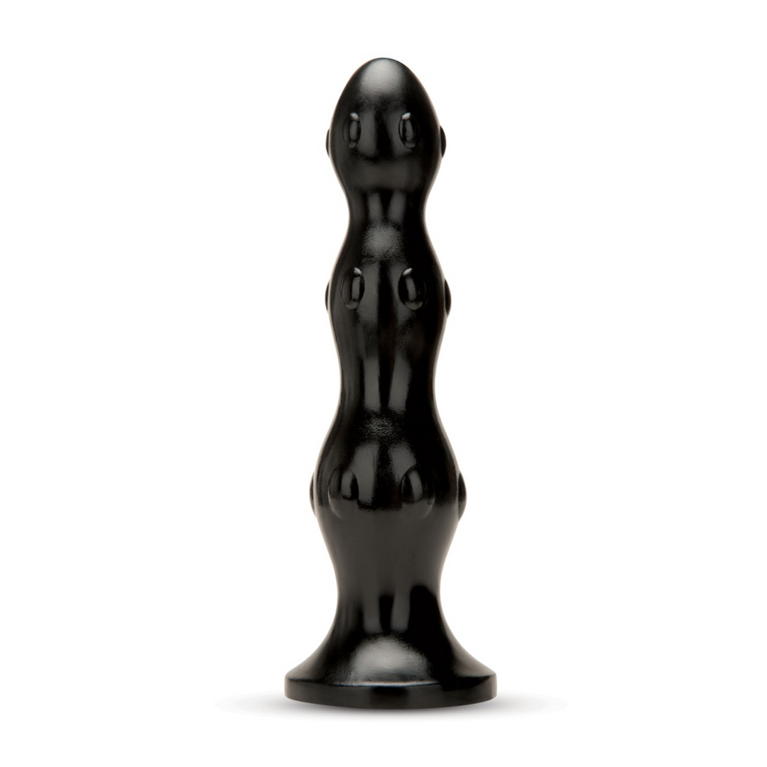 Analplug dreifach Schwarz 22 cm