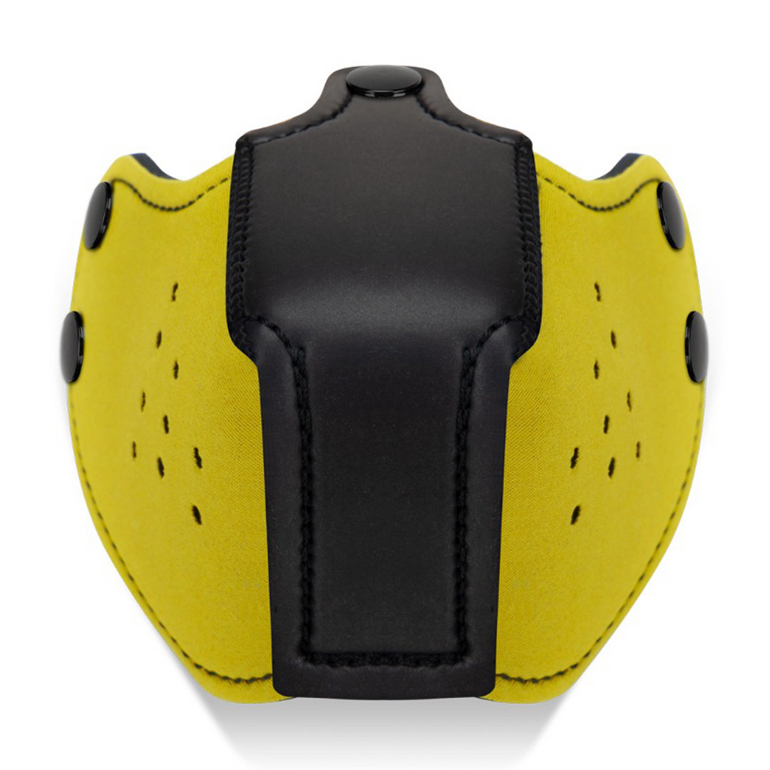 Welpenmaulkorb Gelb 13 cm