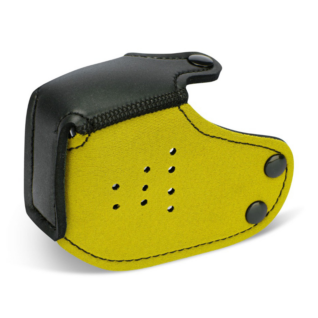 Welpenmaulkorb Gelb 13 cm