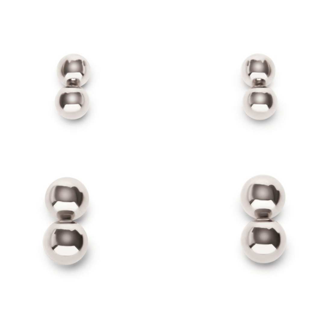 Magnetkugeln-Set 4 Paar Silber 0,8 cm