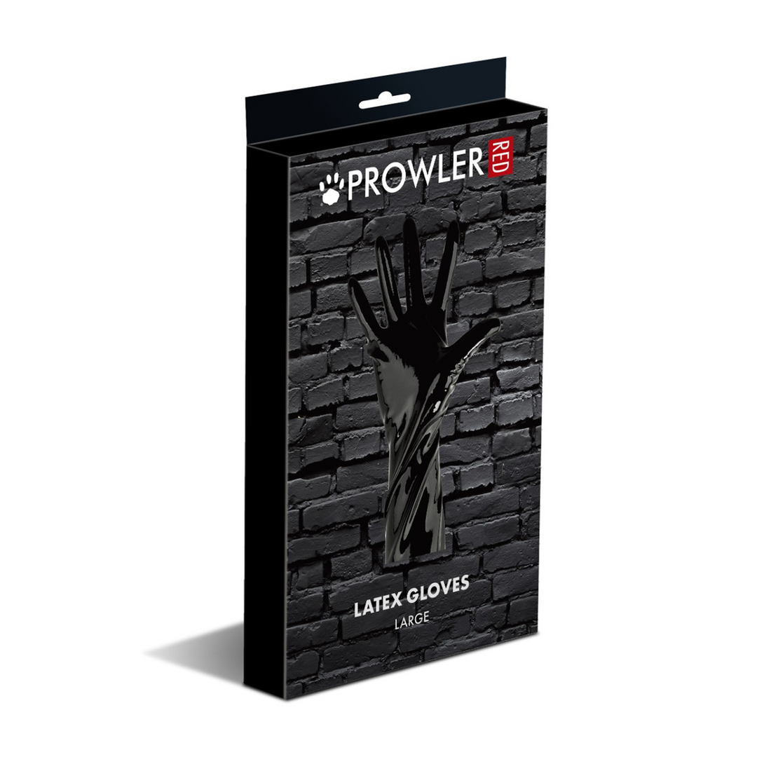 Latexhandschuhe Groß Schwarz 35 cm