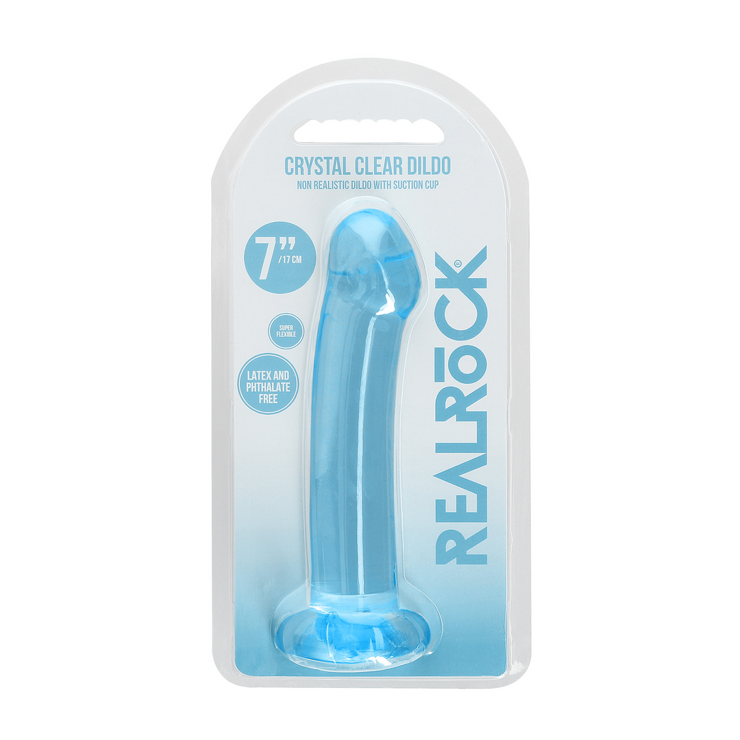 Dildo mit Saugfuß Blau 16,6 x Ø 4 cm