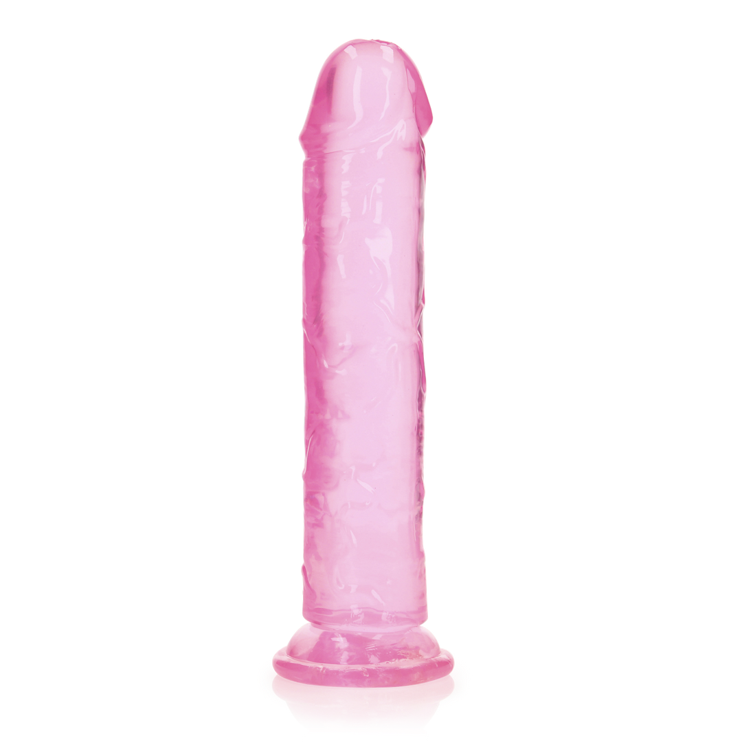 Realistischer Dildo gerade mit Saugfuß Blau 23 x Ø 4,5 cm