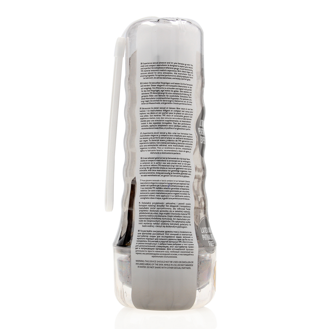 Masturbator Easy Rider Vagina Schwarz 18 x Ø 7,7 cm