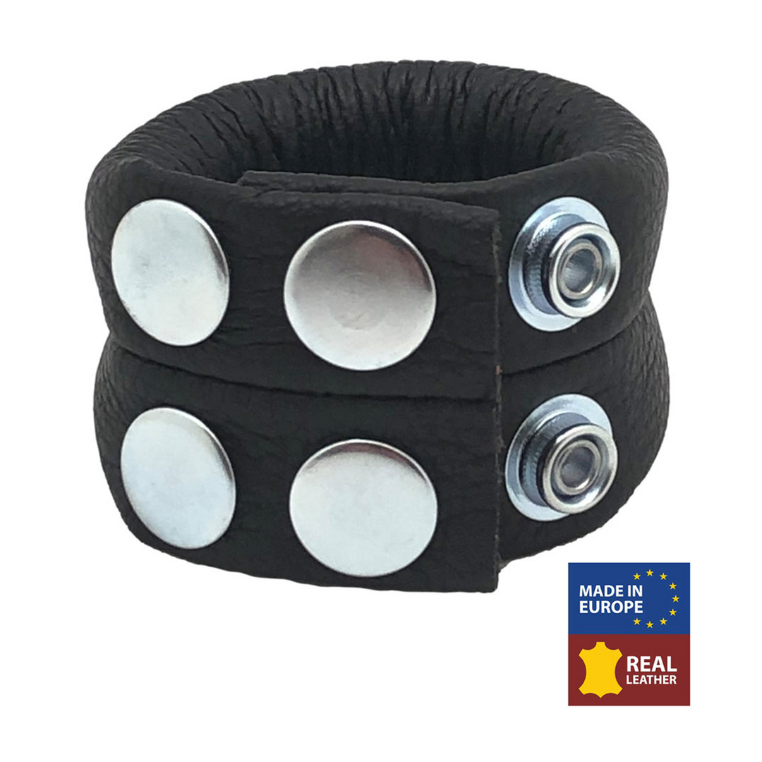 Leder-Ballstretcher verstellbar 140 g Schwarz