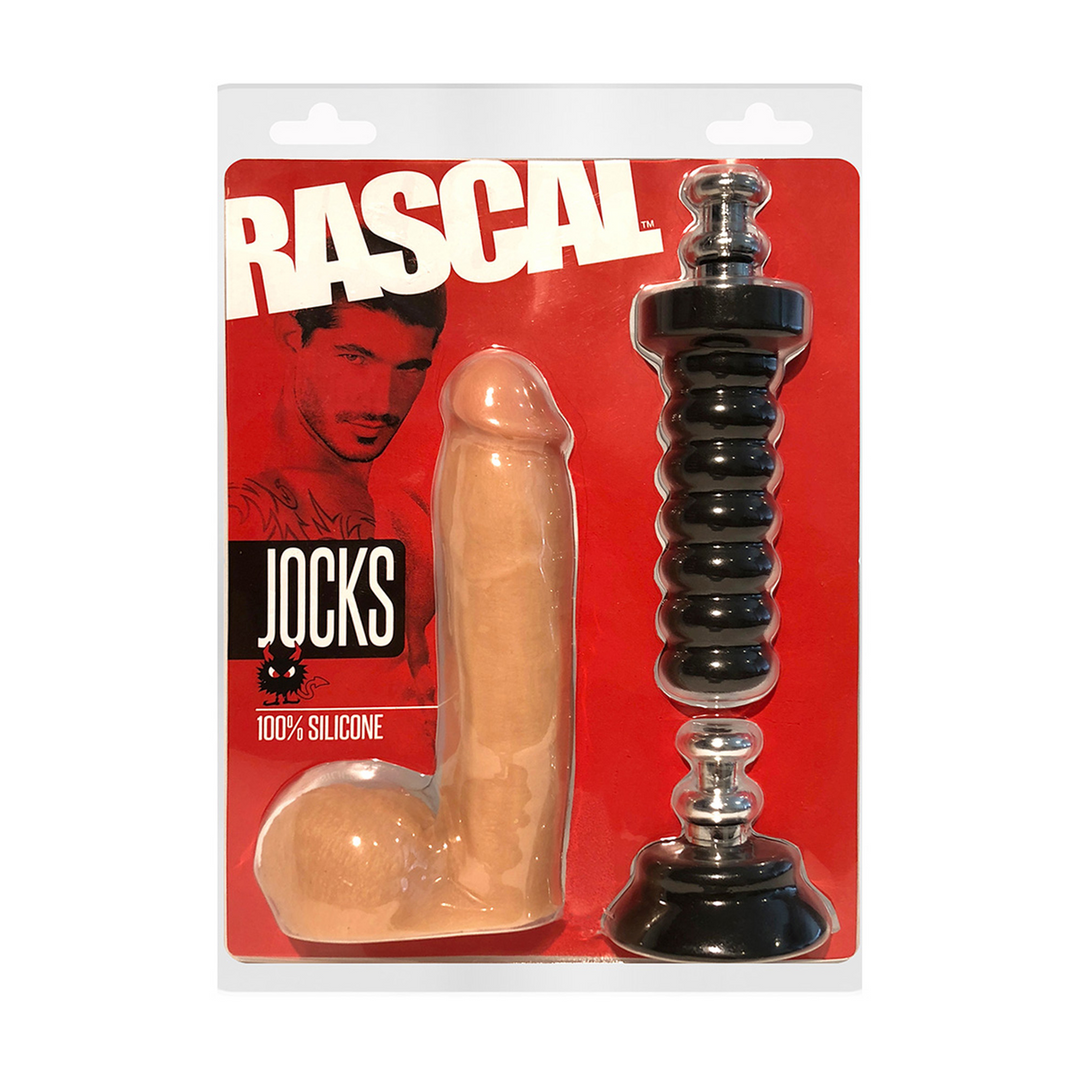Realistischer Dildo Jocks Johnny Silikon Hautfarbe 8 cm