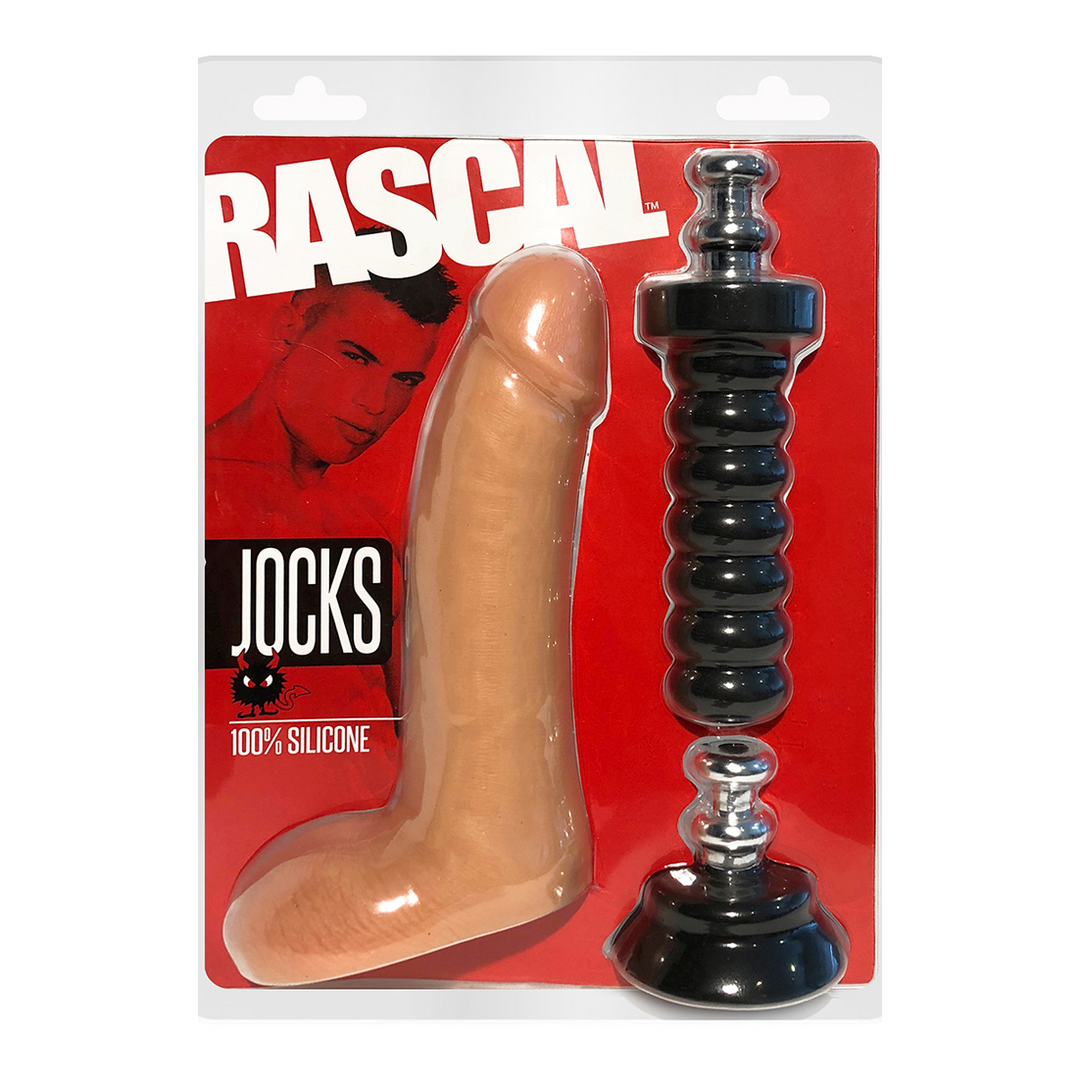 Dildo Jocks Brent Silikon Hautfarbe 8 cm
