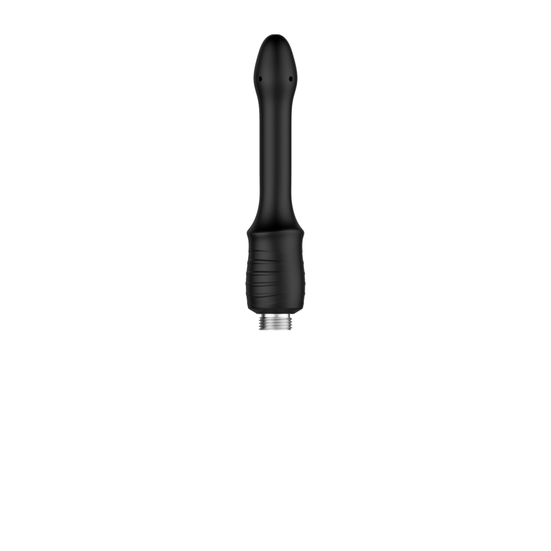 Analdusche Duo-Set für Anfänger Schwarz 11,5 x Ø 3,8 cm