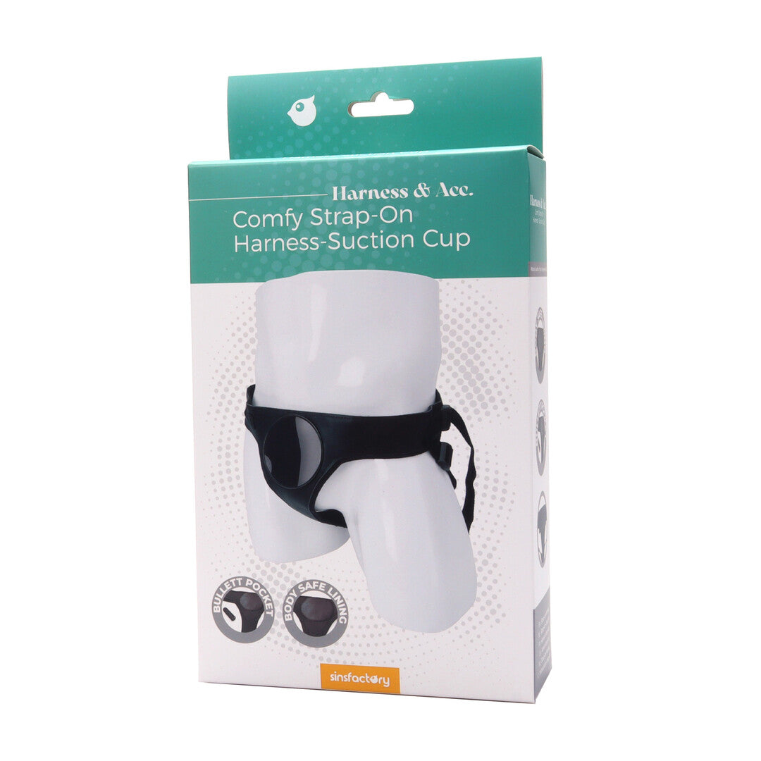 Harness SinsFactory mit Saugfuß Schwarz – Ansicht 2