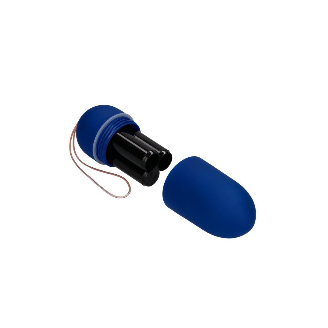 Vibro-Ei mit 10 Geschwindigkeiten und Fernbedienung Schwarz 8 x Ø 3,4 cm