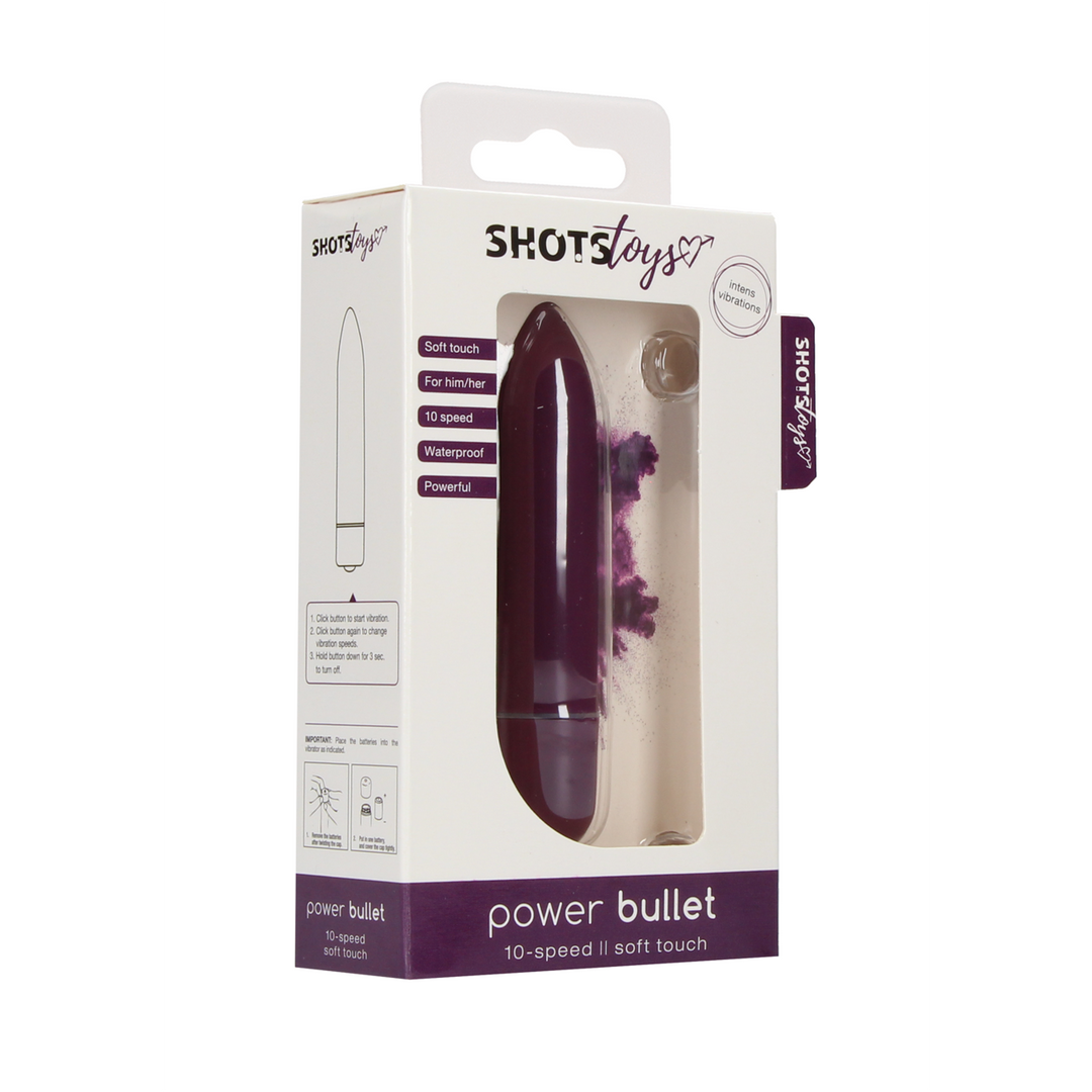 Vibro-Bullet Mini für die Klitoris Violett 8,5 x Ø 1,8 cm