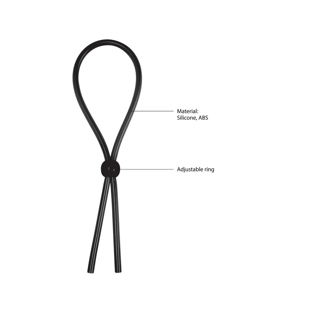 Penisring Booster Schwarz 13,5 cm