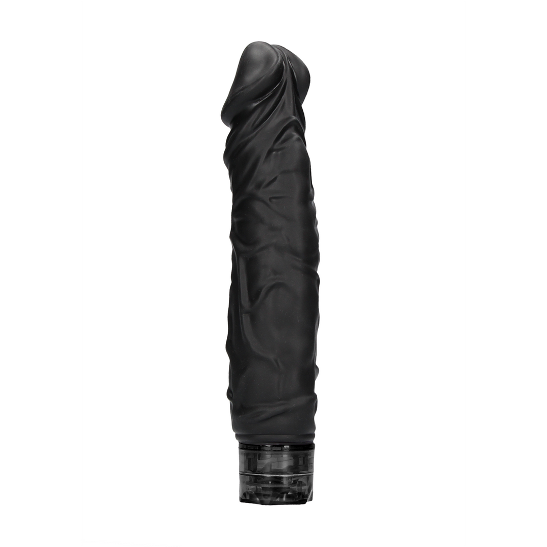 Realistischer Vibrator Multispeed Schwarz 20,5 x Ø 5 cm