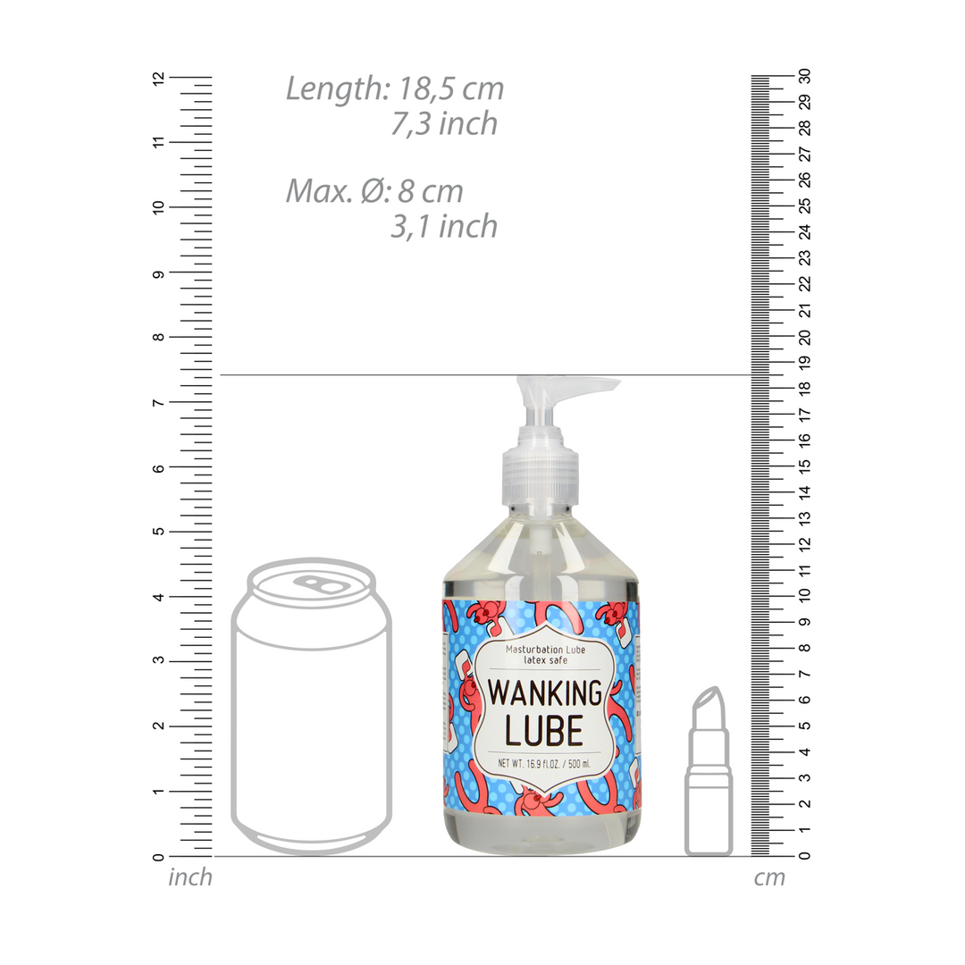 Masturbationsgel Wanking Lube 500 ml