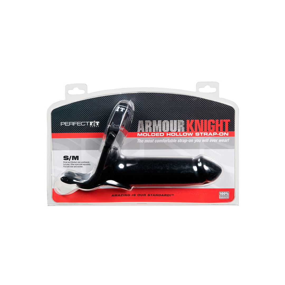 Strap-on Rüstungsritter XL Schwarz S/M 15 x Ø 5 cm