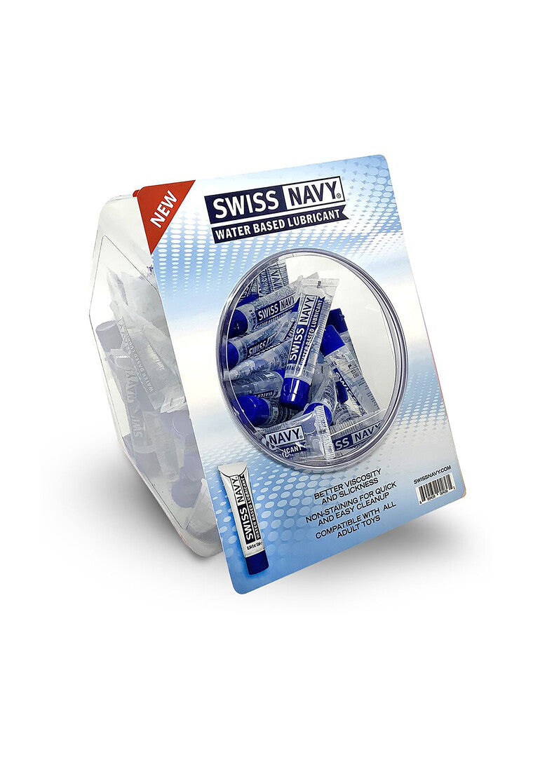Gleitgel Swiss Navy auf Wasserbasis 50 Sachets je 10 ml
