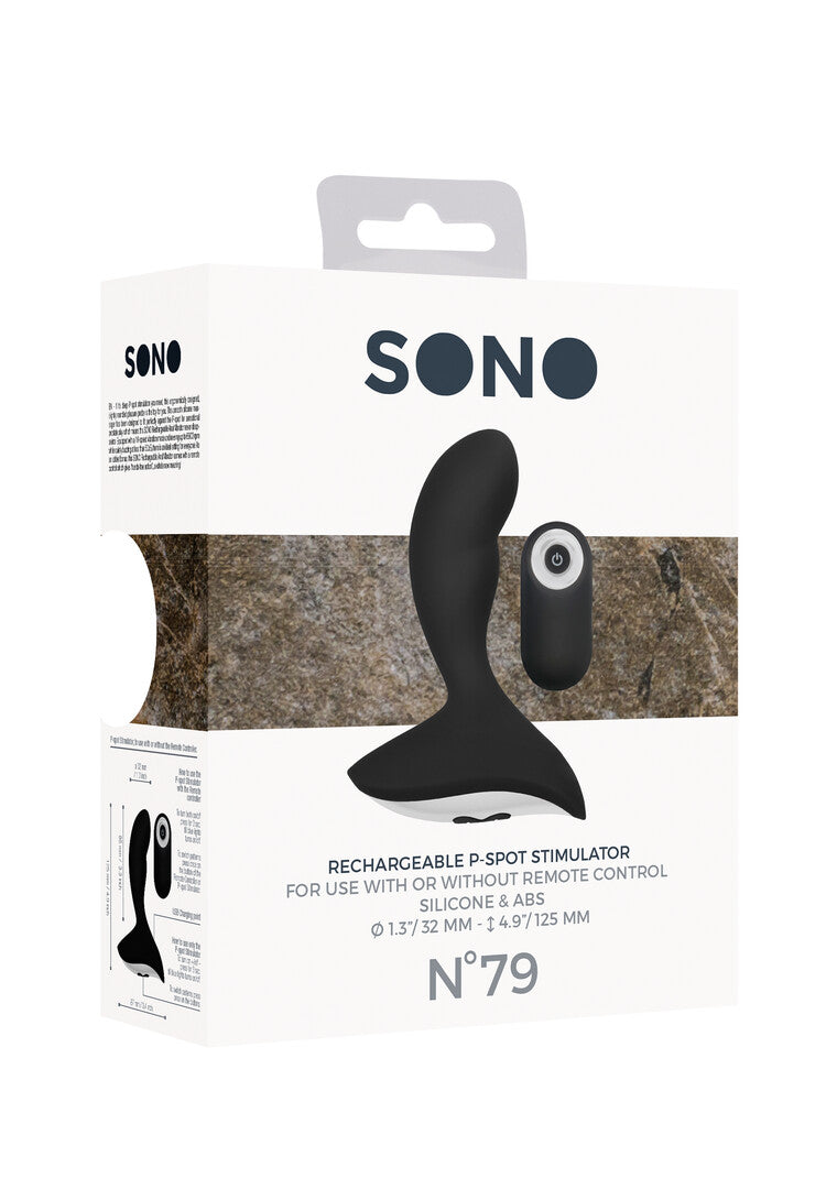 Stimulator Nr. 79 P-Punkt mit Akku Schwarz 8,5 x Ø 3,2 cm