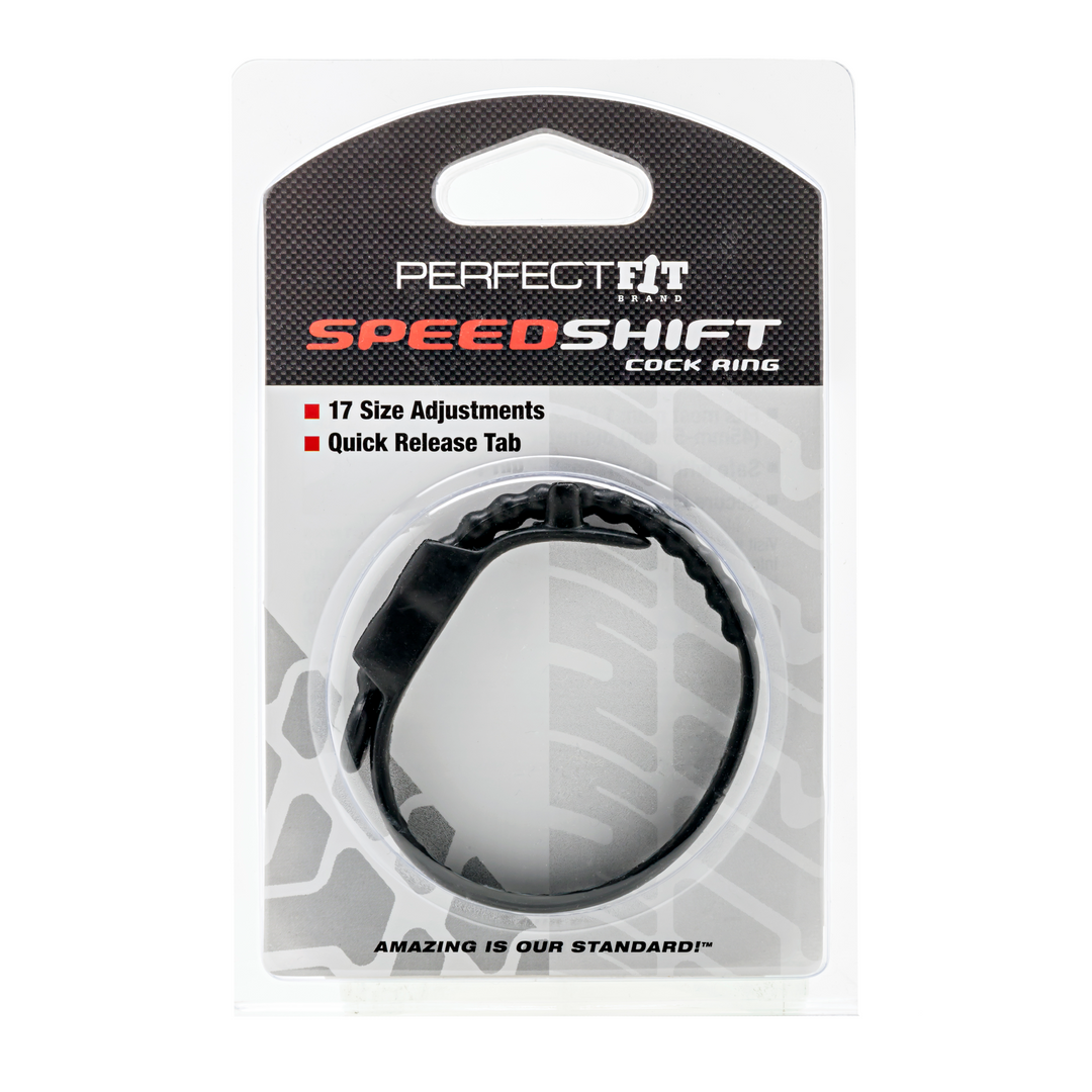 Penisring Speed Shift Schwarz 26,7 cm