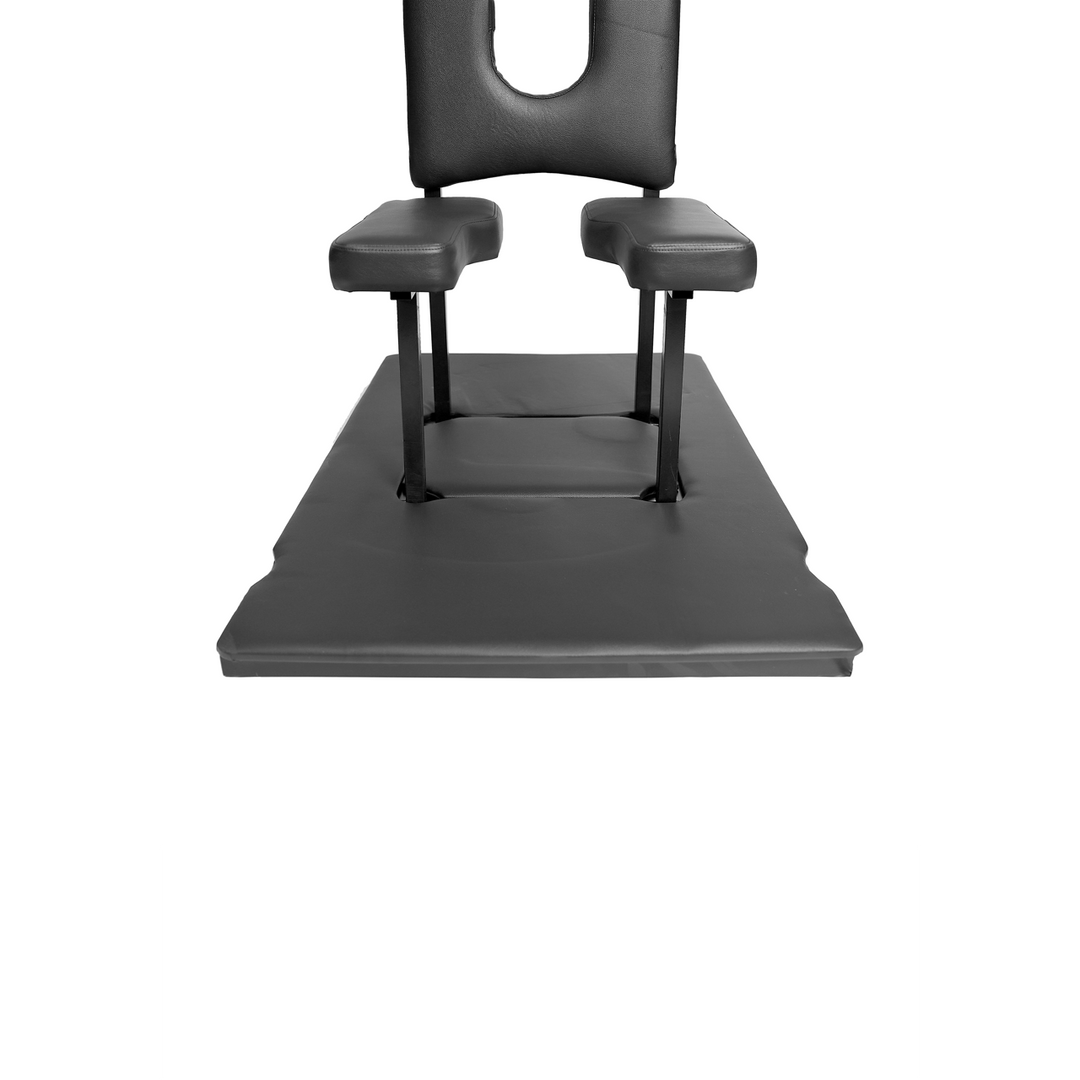 Sexstuhl offen Schwarz 183 cm
