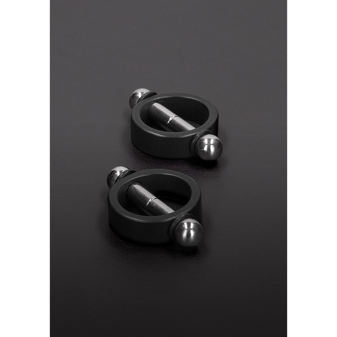 Nippelklemmen magnetisch Schwarz