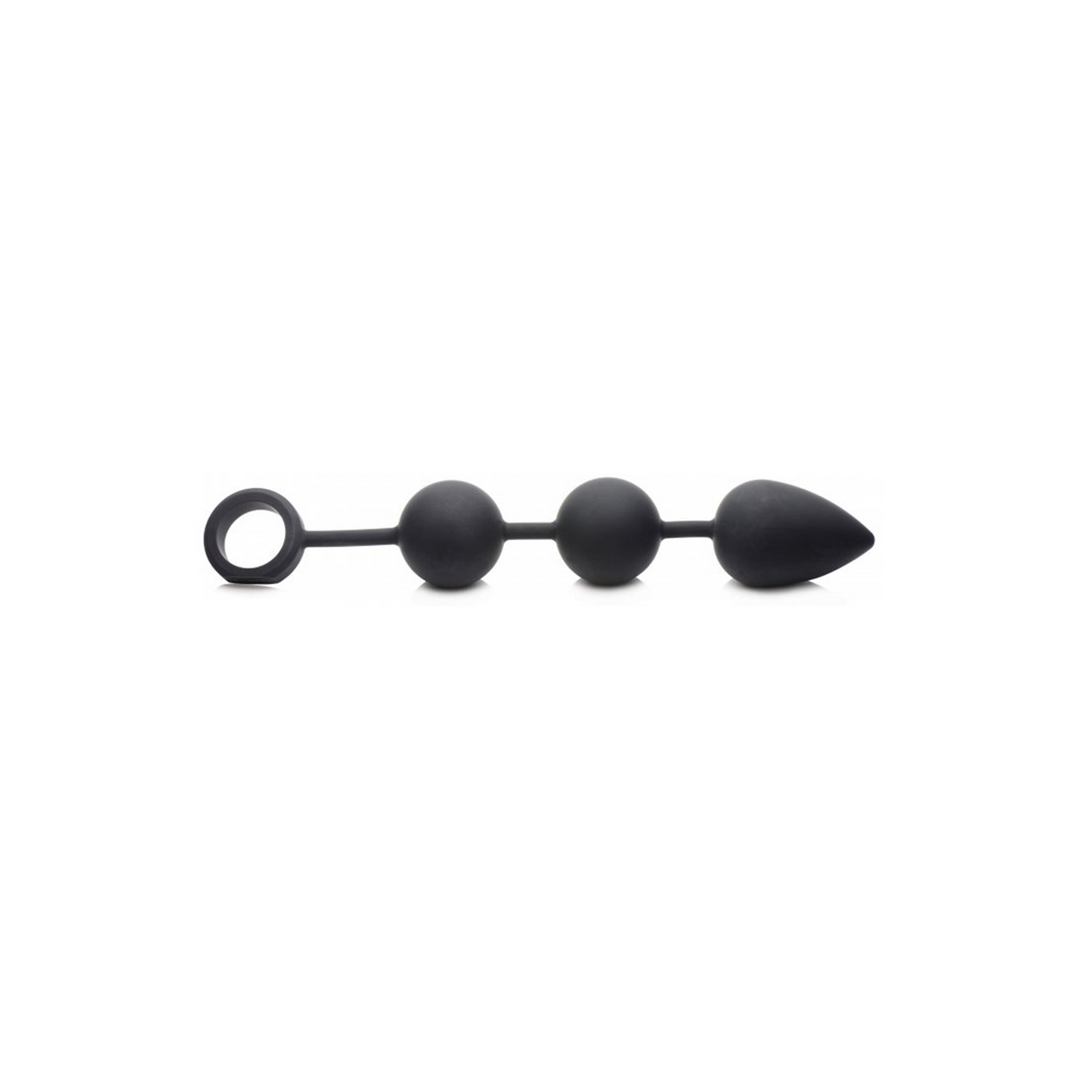 Analkette gewichtet Schwarz 31,8 x Ø 5,7 cm