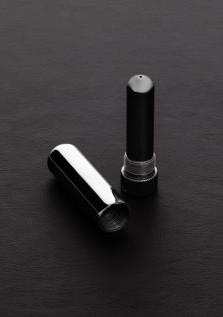 Inhalator Steel aus Edelstahl mit Aufbewahrungsbeutel 6,4 x 1,6 cm – Ansicht 4