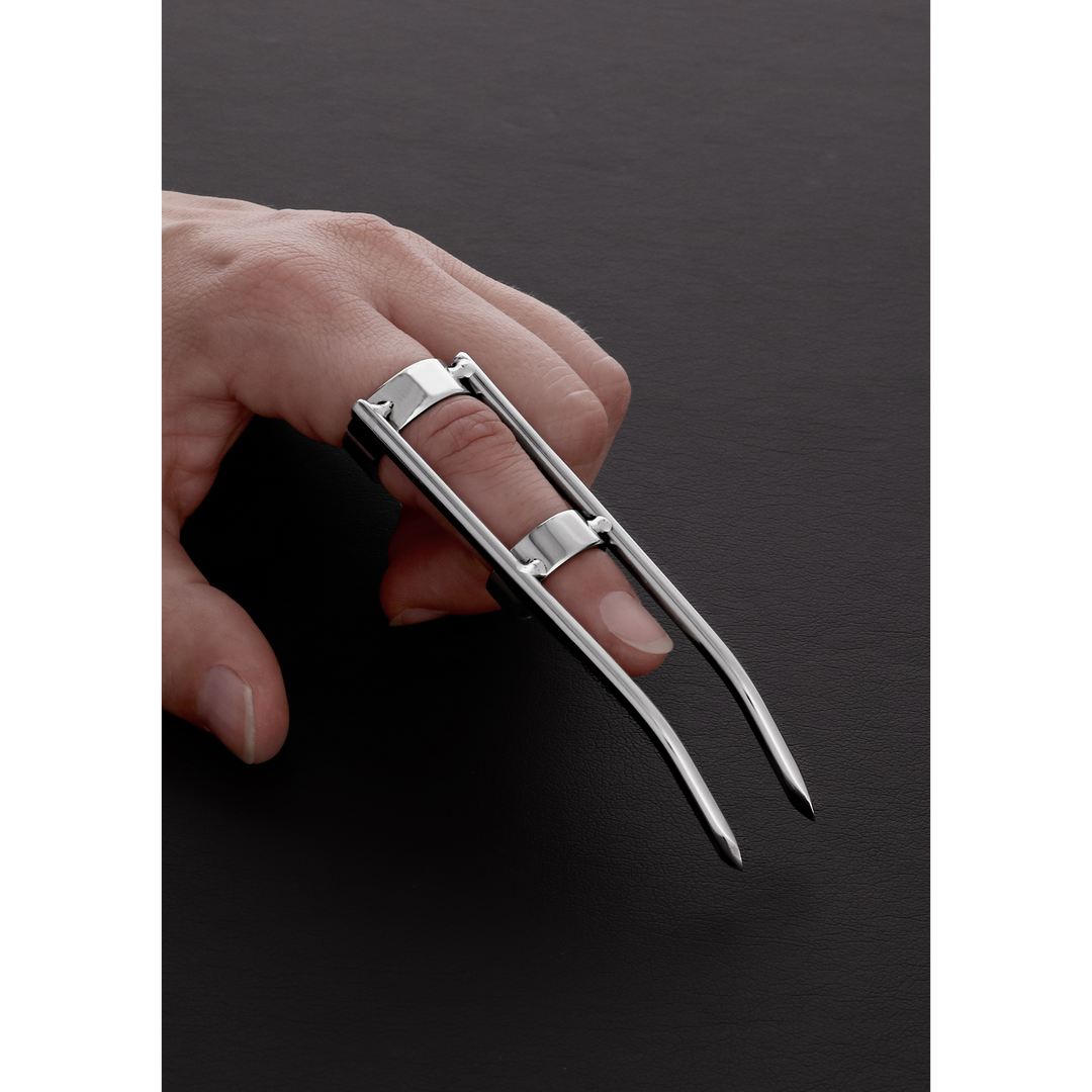 Hautschaber Catnail Silber 9,9 cm