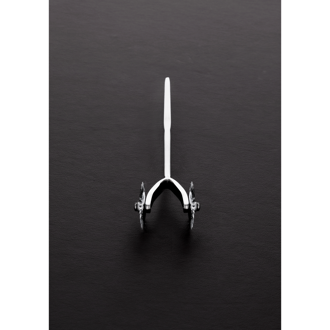 Nervenrad 3-fach Silber 17,5 cm