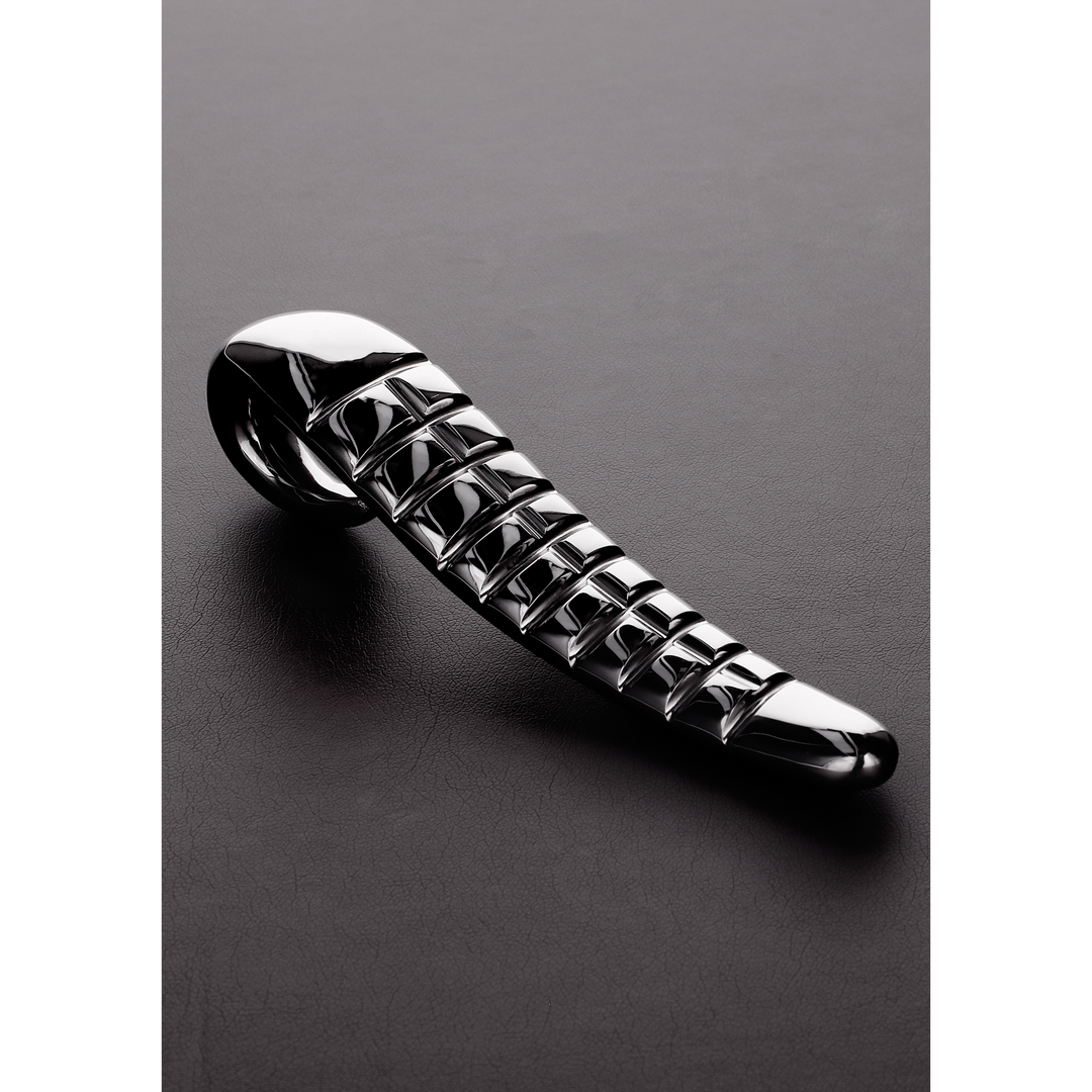 Dildo Teufelszunge Silber 20 x Ø 4 cm