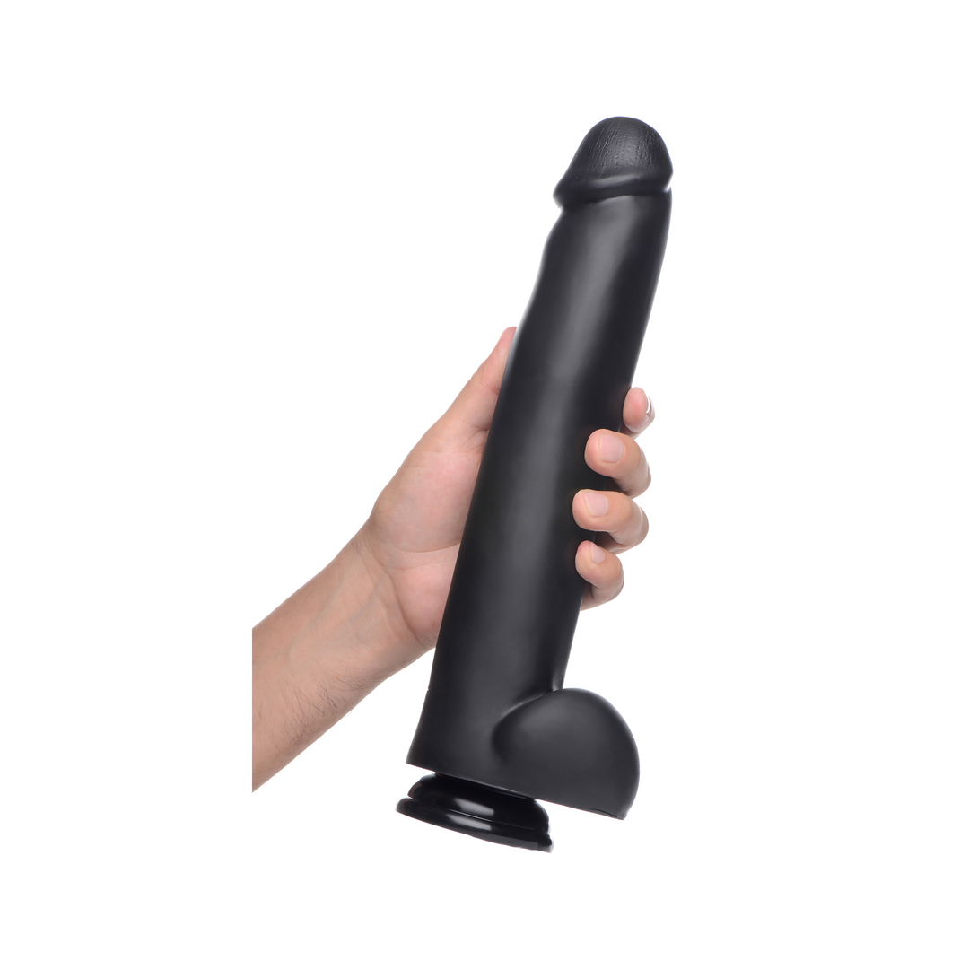 Dildo Meister mit Saugfuß Schwarz 26 x Ø 6,2 cm