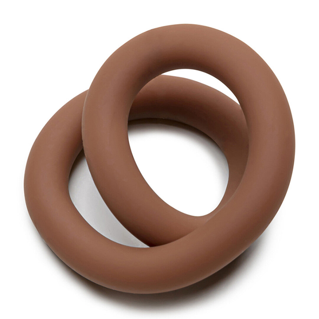 Penisring Hefty Wrap Ring Silikon Braun