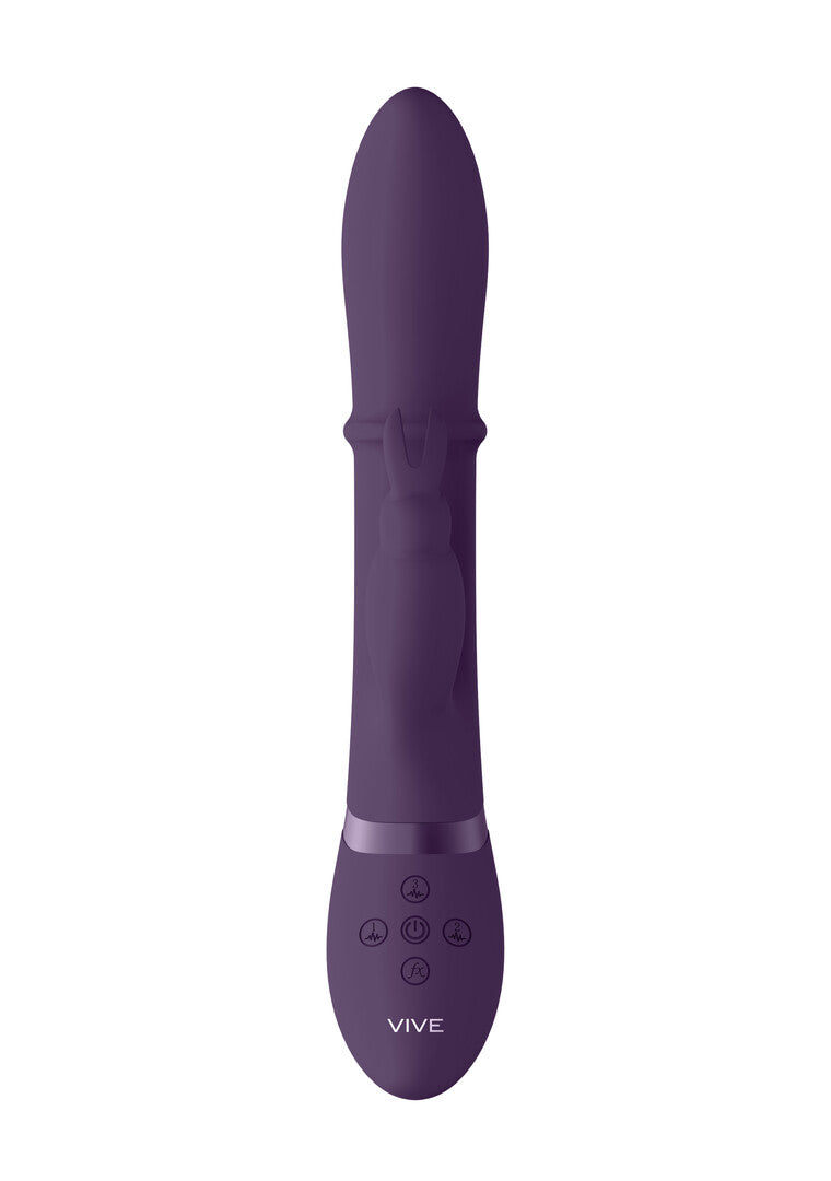 Rabbit-Vibrator Vive Halo Ring Rabbit Lila 24,5 x 3,5 cm – Ansicht 4