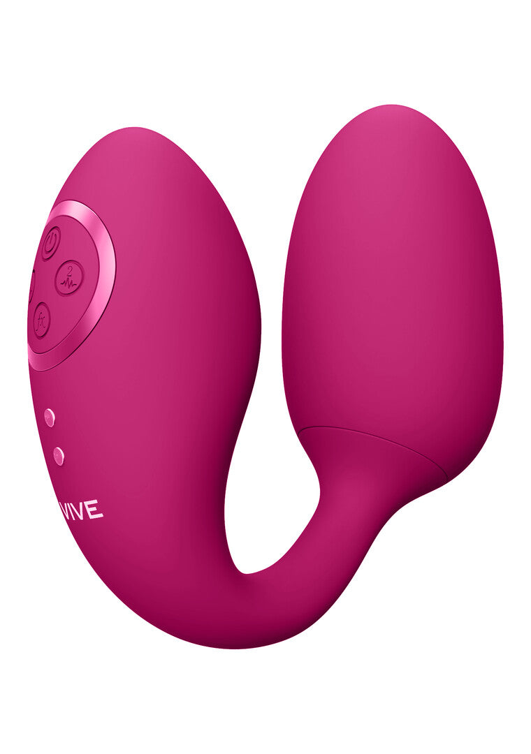 Vibro-Ei Vive Aika Pulswelle mit Fernbedienung Pink 9,2 x 3,8 cm – Ansicht 3