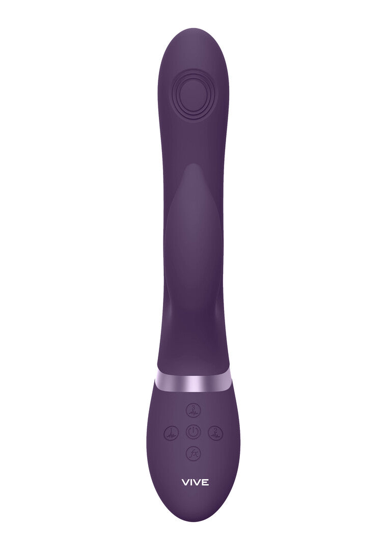 Rabbit-Vibrator Vive Aimi Pulswelle G-Punkt Lila 22,3 x 3,3 cm – Ansicht 3