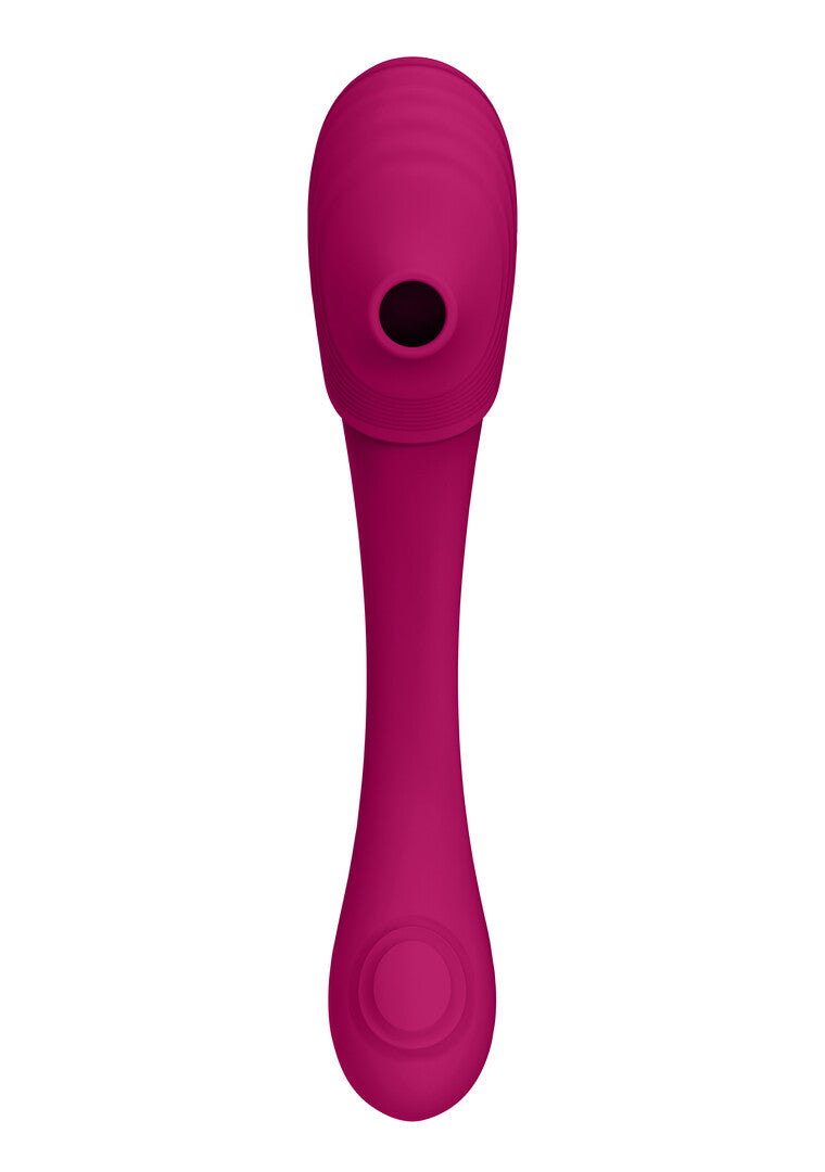 Vibrator Vive Mirai doppelseitig biegbar Pink 23,4 x 3,3 cm – Ansicht 3