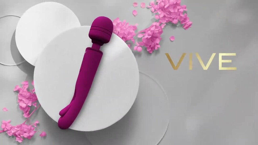 Massagestab Vive Kiku Doppelseitig G-Punkt und Wand Pink 25,2 x 5 cm – Ansicht 5