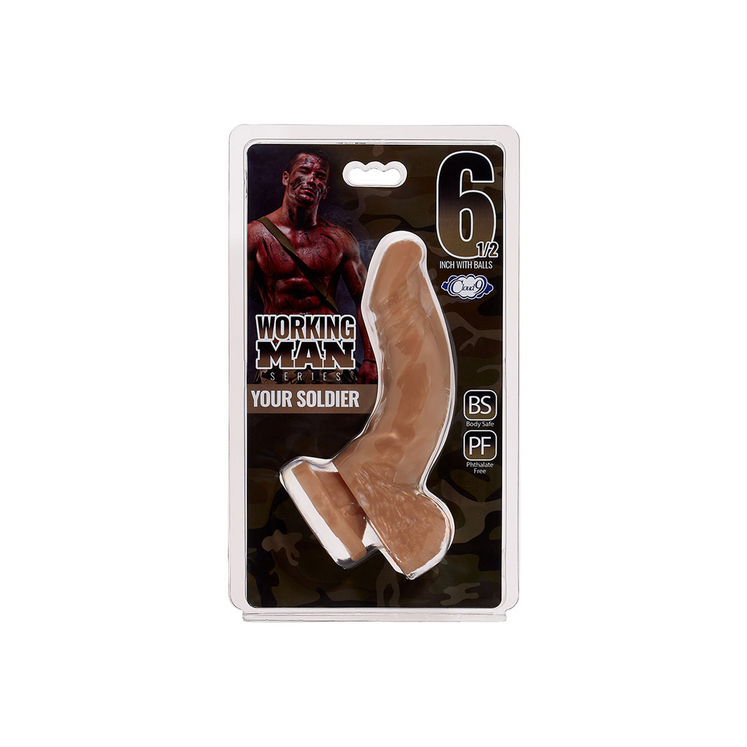 Dildo Soldat Braun 11,4 x Ø 3,4 cm