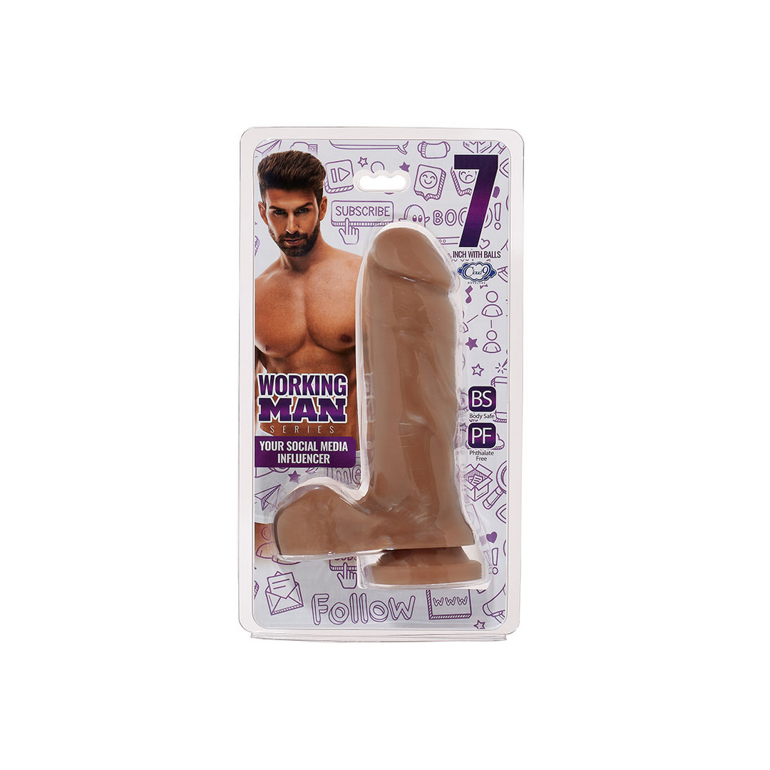 Dildo Influencer Braun 15,9 x Ø 6,4 cm