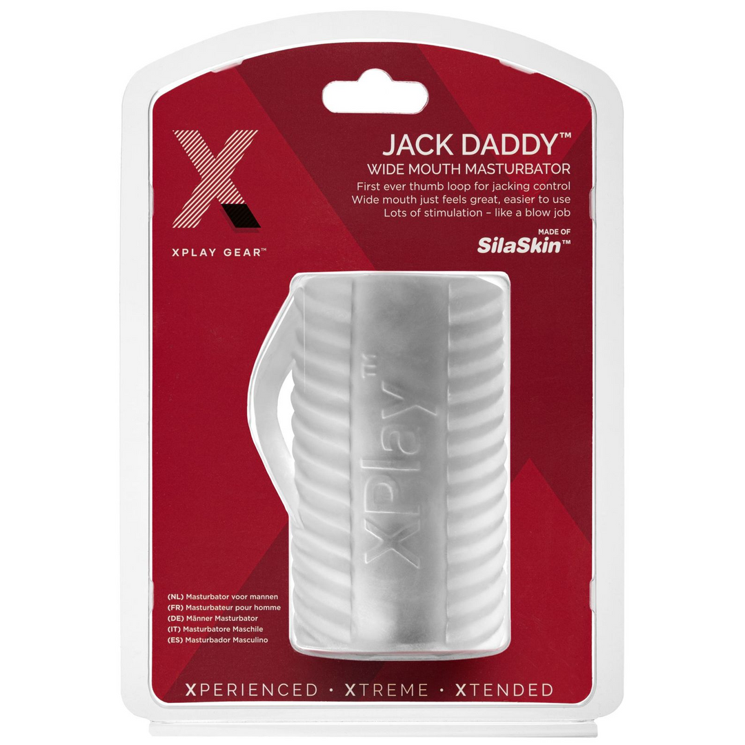 Masturbator Jack Daddy Durchsichtig 11,4 cm