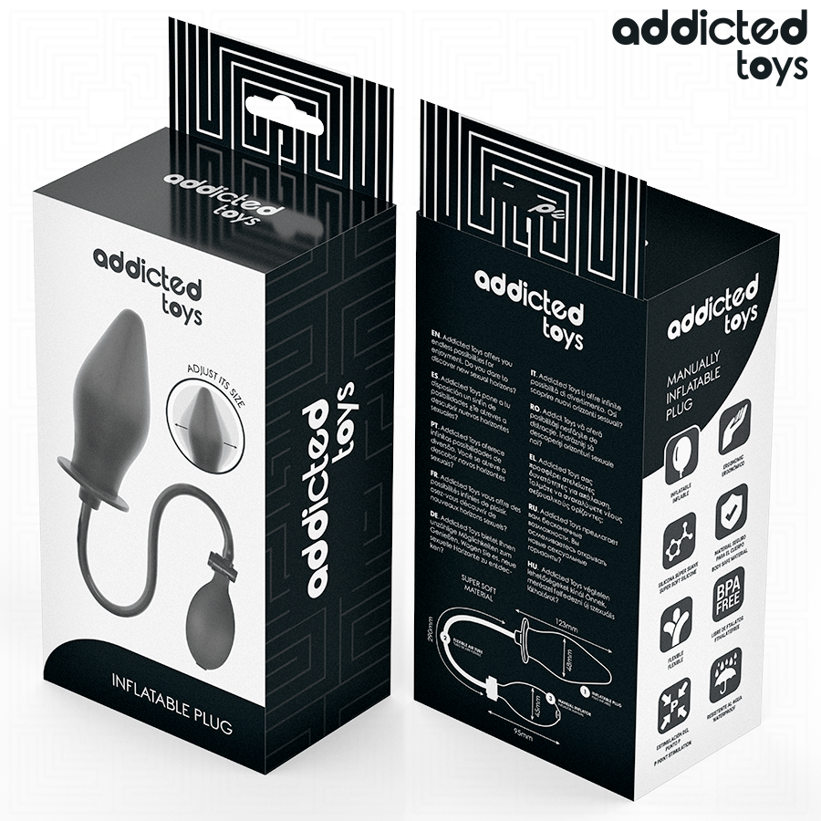 Addicted Toys - Aufblasbarer Analstupf Modell 2