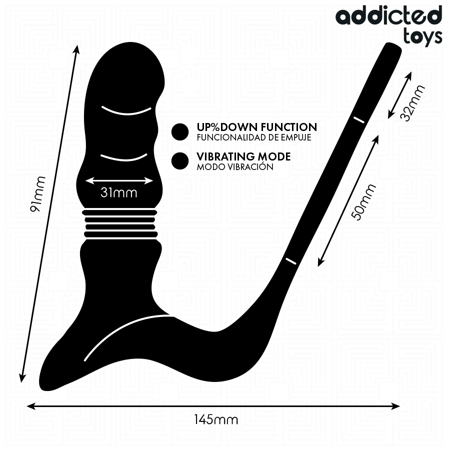 Addicted Toys - Up&Down Prostatikring