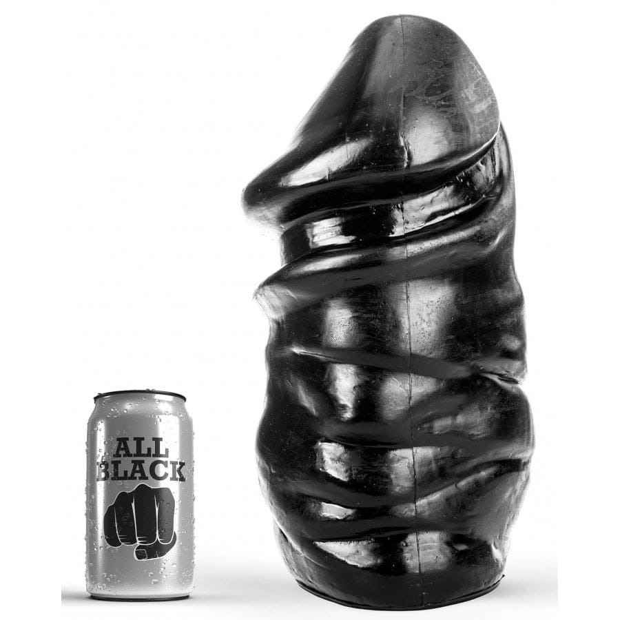 All Black Butt Buddy Mega Dildo 32 x 16,5 cm