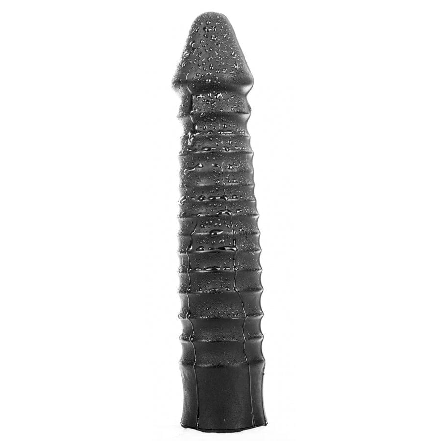 All Black Head Dildo 26 x 5 cm