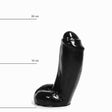 All Black Rene Dildo 18 x 5,5 cm