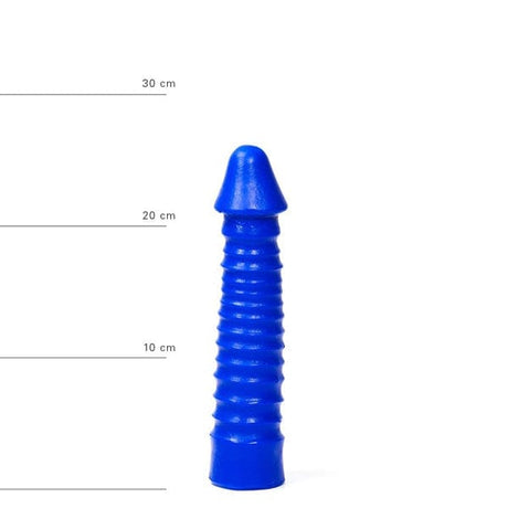 All Blue Head Dildo 26 x 5 cm