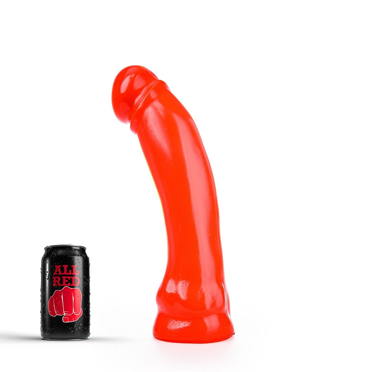 All Red Bullet Dildo 33 x 7 cm
