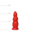 All Red Flame Dildo 23 x 8 cm