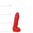 All Red Hot Dildo 22 x 4,5 cm