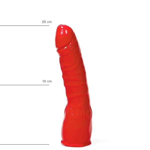 All Red Knocker Dildo 20 x 4,5 cm