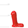 All Red Start Up Dildo 14 x 5 cm
